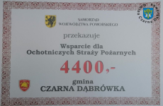 Czytaj więcej: Samorząd Województwa Pomorskiego wsparł strażaków