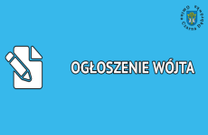 Czytaj więcej: Obwieszczenie Wójta Gminy Czarna Dąbrówka 