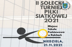 Czytaj więcej: II Sołecki Turniej Piłki Siatkowej 2021