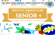 Czytaj więcej: Otwarcie Klubu Senior +