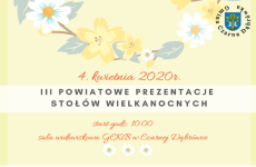 Czytaj więcej: III Powiatowy Przegląd Stołów Wielkanocnych