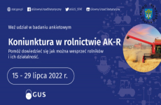 Czytaj więcej: Ankieta - Koniunktura w rolnictwie AK-R