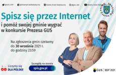 Czytaj więcej: Konkurs Prezesa GUS na najbardziej cyfrową gminę