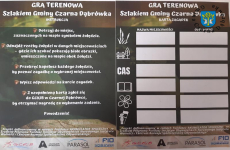 Czytaj więcej: Gra terenowa szlakiem gminy Czarna Dąbrówka 