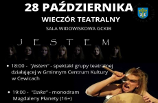 Czytaj więcej: Zapraszamy na wieczór teatralny CZAR-ART