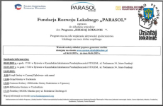 Czytaj więcej: Harmonogram spotkań informacyjnych w programie Działaj Lokalnie