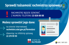 Czytaj więcej: Dzwoni rachmistrz? Sprawdź jego tożsamość i się spisz!