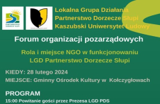 Czytaj więcej: Forum NGO w Kołczygłowach