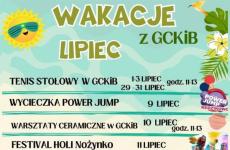 Czytaj więcej: Wakacje z GCKiB