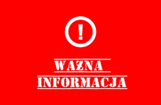 Czytaj więcej: Ważny Komunikat!